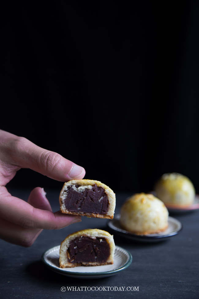 Shanghai Mooncake With Red Bean Paste Step By Step Guide