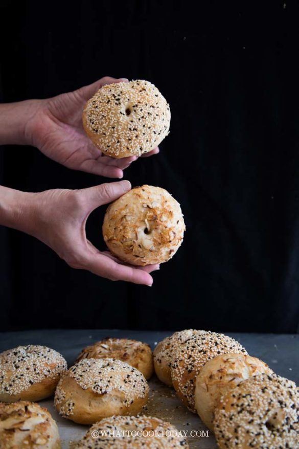 The Best Homemade Soft and Chewy Bagels (Boiled or Steamed)