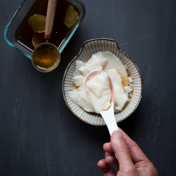 Kembang Tahu Jahe / Tau Foo Fah / Dou Hua (with agar agar) Mex Alex