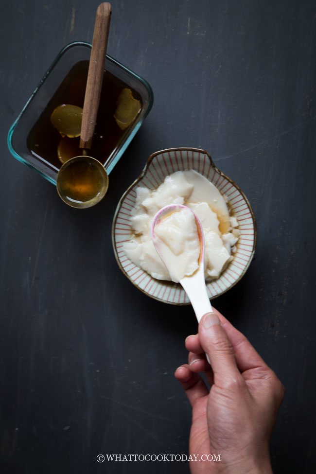 Super let Sojabønnepudding (Tau Foo Fah / Dou Hua)