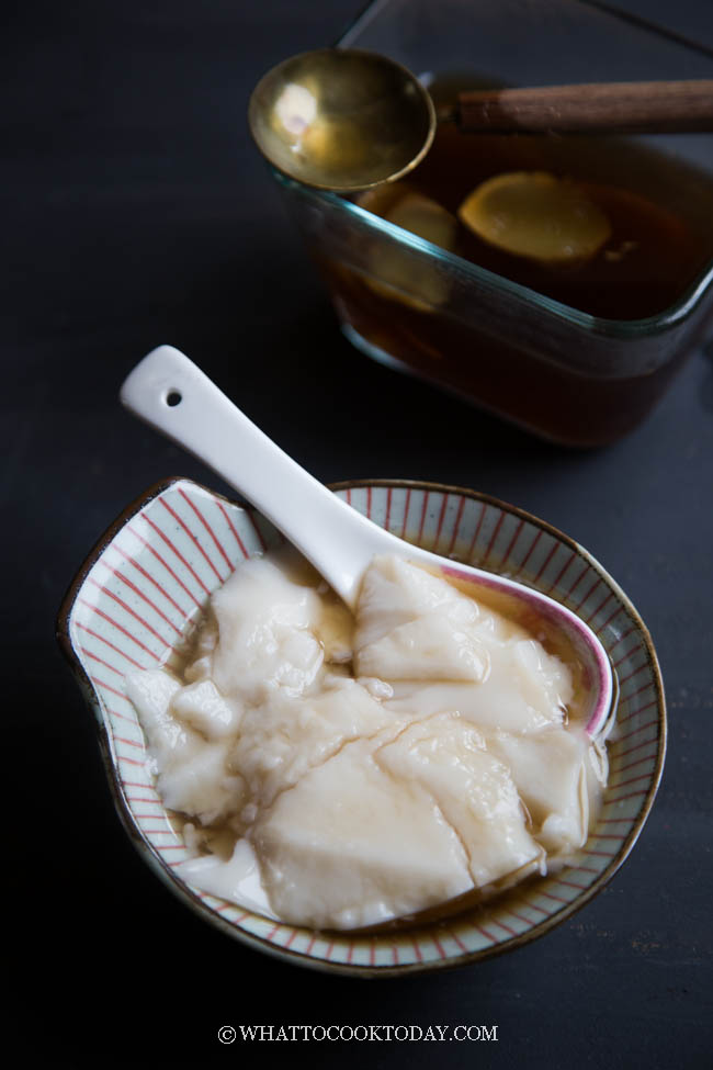 Super Facile budino di soia (Tau Foo Fah / Dou Hua)