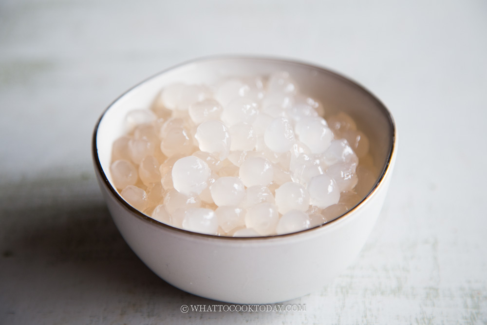 how to cook large tapioca pearls