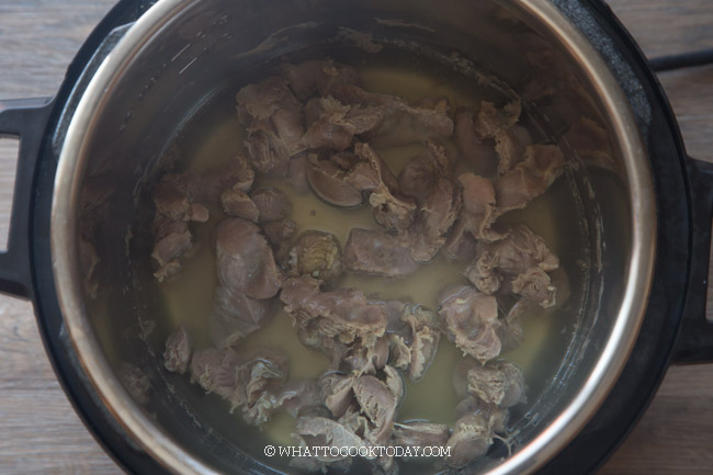 Chicken gizzard best sale instant pot