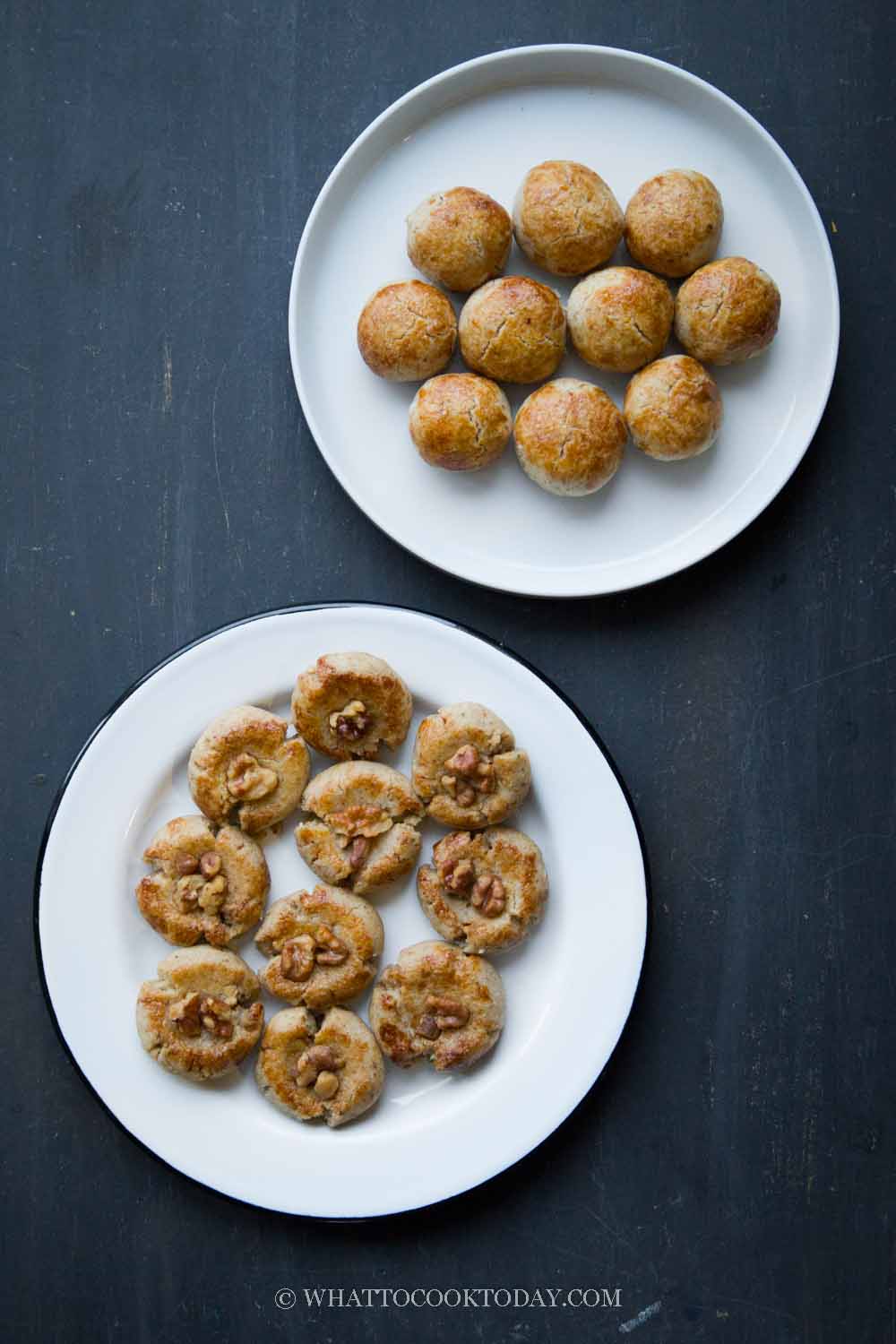Hup Toh Soh (Old-fashioned Chinese Walnut Biscuits)