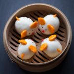 Lunar New Year The Year of Rat Chinese Steamed Buns