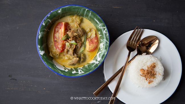 Tongseng Sapi (Javanese Sweet Soy Sauce Beef Stew)