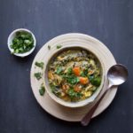 Instant Pot Creamy Curry Wild Rice Soup (DF and GF)