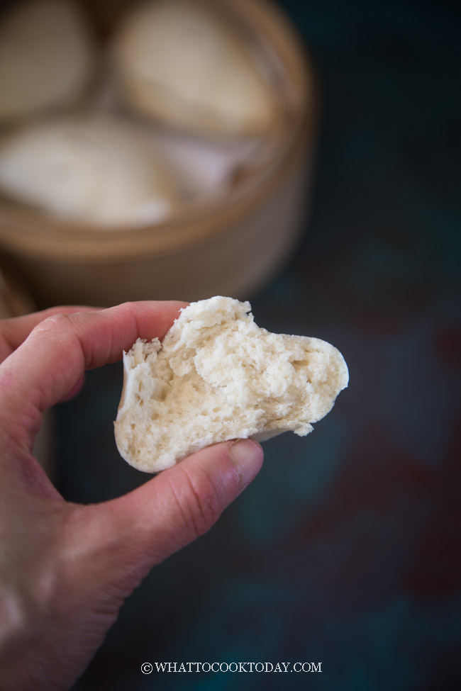 Soft and Fluffy No Yeast Chinese Steamed Buns (So Easy Too!)