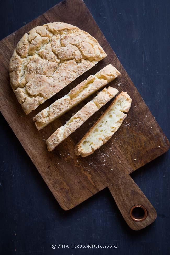 NO FLOUR NEEDED! GLUTEN-FREE RICE BREAD WITHOUT OVEN. 