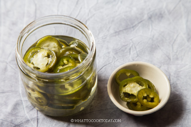 Asian Quick-Pickled Green Chilies