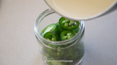 Asian Quick-Pickled Green Chilies