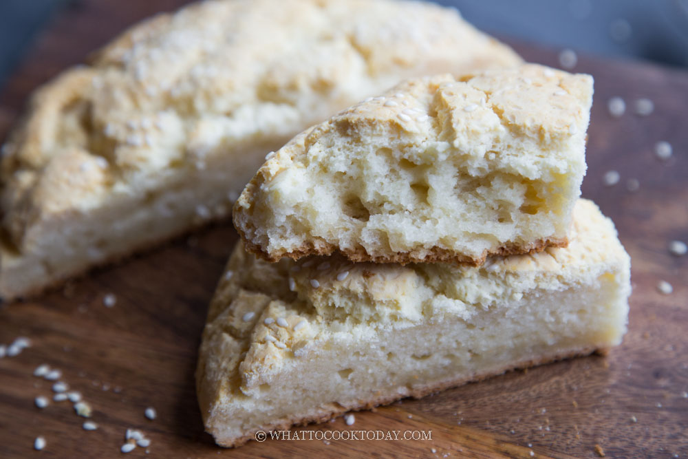 Easy No-Yeast Gluten-Free Artisan Mochi Bread