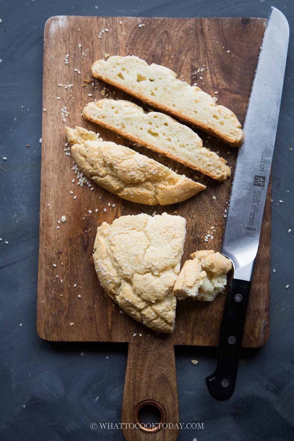 Easy No-Yeast Gluten-Free Artisan Mochi Bread