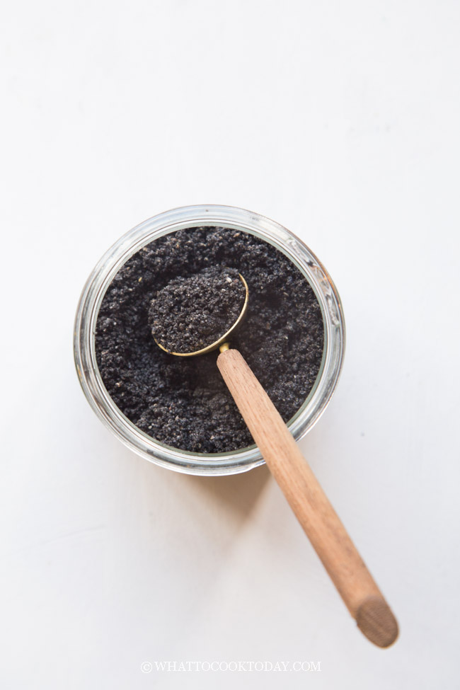 How To Make Black Sesame Paste and Black Sesame Powder