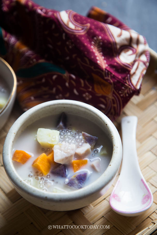 Bubur Cha Cha Pengat Nyonya Coconut Milk Dessert