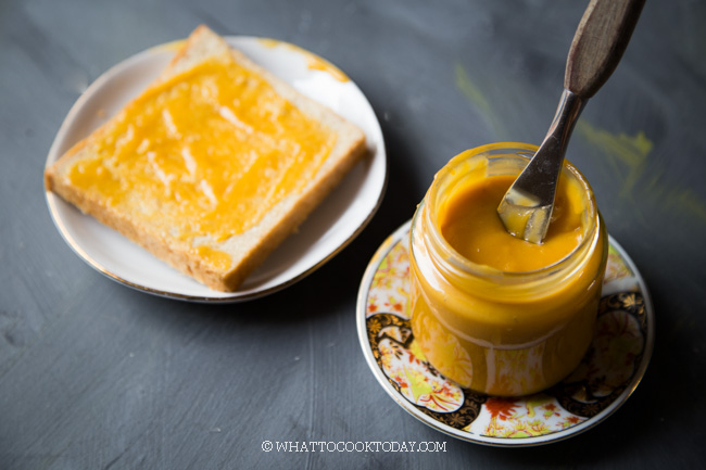 Confiture de Kaya Sans Œuf (Confiture de Noix de Coco Végétalienne Sans œuf)