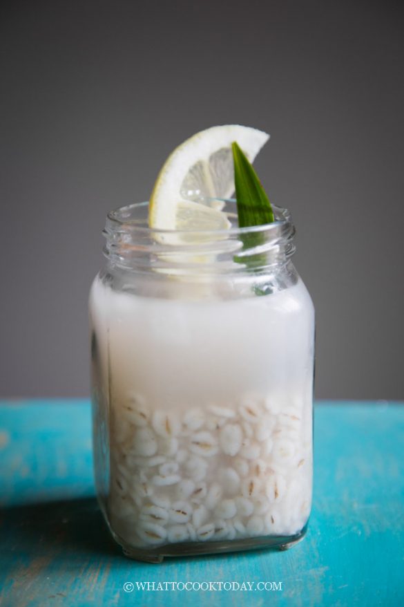Barley Candied Winter Melon Drink with Lemon