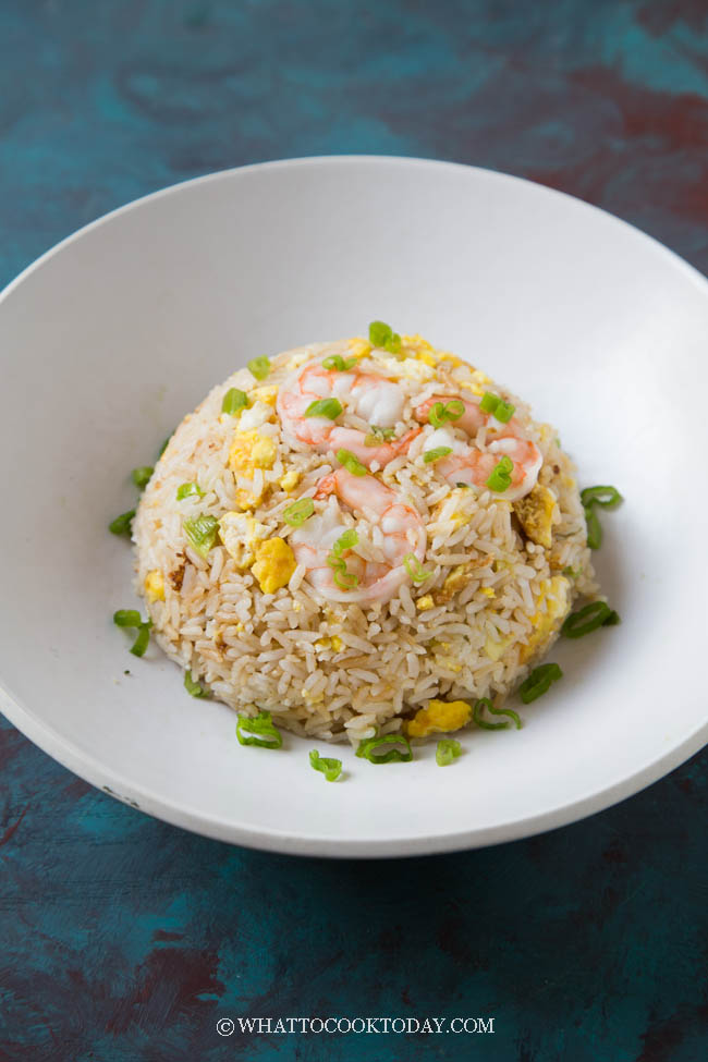 Easy Din Tai Fung Shrimp and Egg Fried Rice - What To Cook Today