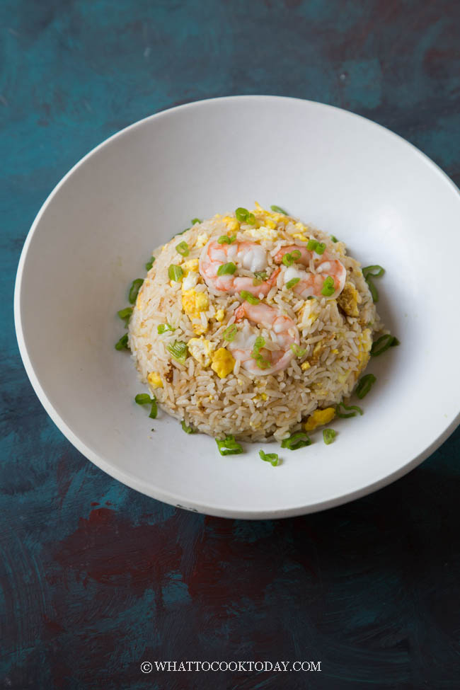 Easy Din Tai Fung Shrimp and Egg Fried Rice