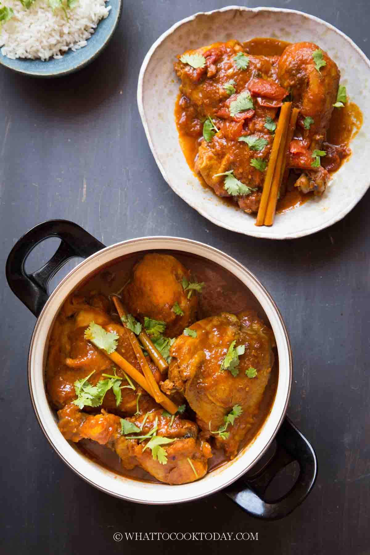 Chicken in star anise tomato sauce