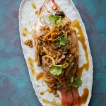 Chinese Steamed Whole Fish with Preserved Radish and Mushroom