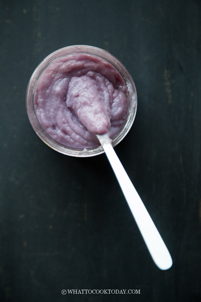 How To Make Ube Halaya / Ube Jam (Vegan and Dairy-free)