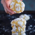 Sweet and Savory Cheddar Cheese Crinkle Cookies