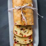 Easy Holiday Cream Cheese Fruit Cake Loaf (No Alcohol)