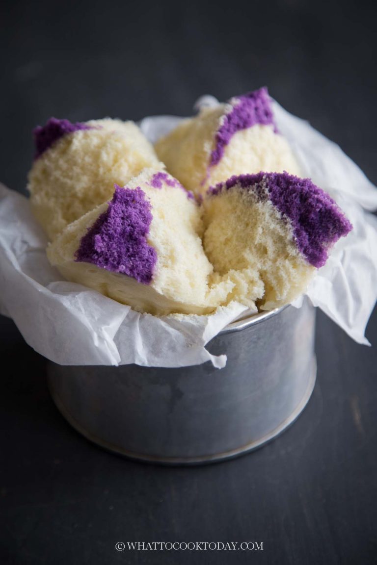 Traditional Steamed Ji Dan Gao / Kueh Neng Ko (Chinese Steamed Egg