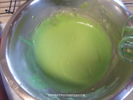 Pandan Cream Cheese Crinkle Cookies