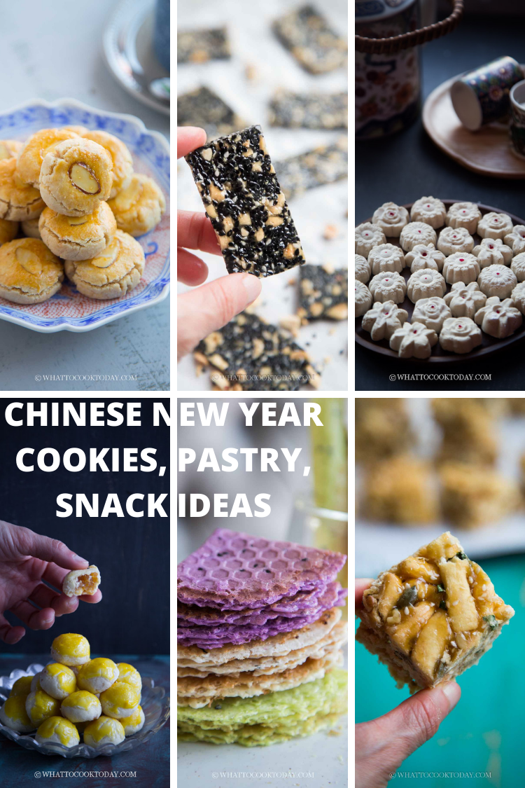Homemade Chinese New Year Cookies, Pastry, and Snack Recipes