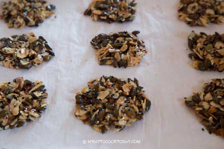 Easy Flourless Almond And Seeds Florentines Chinese New Year