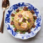 Easy Bak Kwa Fried Rice (Chinese Meat Jerky Fried Rice)