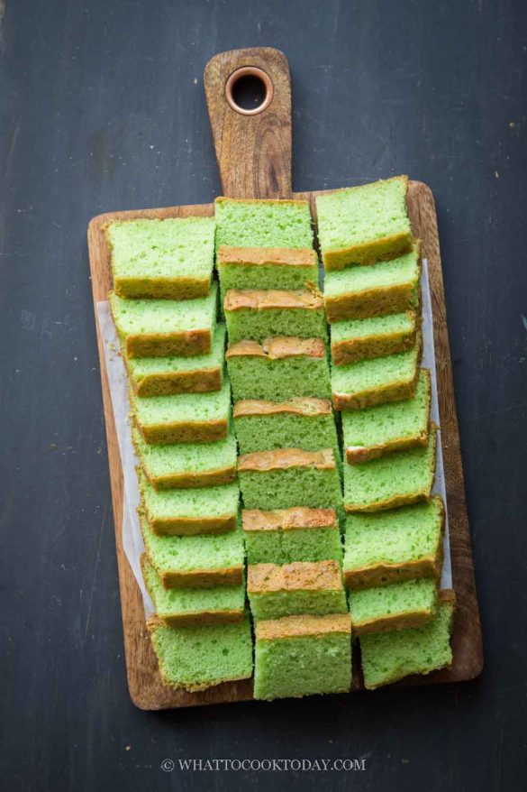 Mrs. Ng SK Pandan Butter Cake Recipe (Singapore Butter Cake)