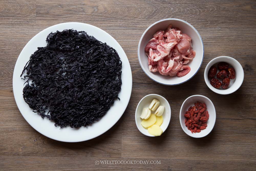 Easy Chinese Dried Seaweed And Pork Soup | atelier-yuwa.ciao.jp