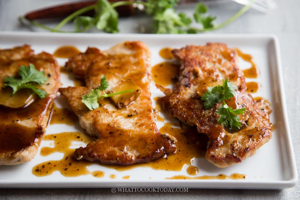 Easy Chinese Black Pepper Pork Chop