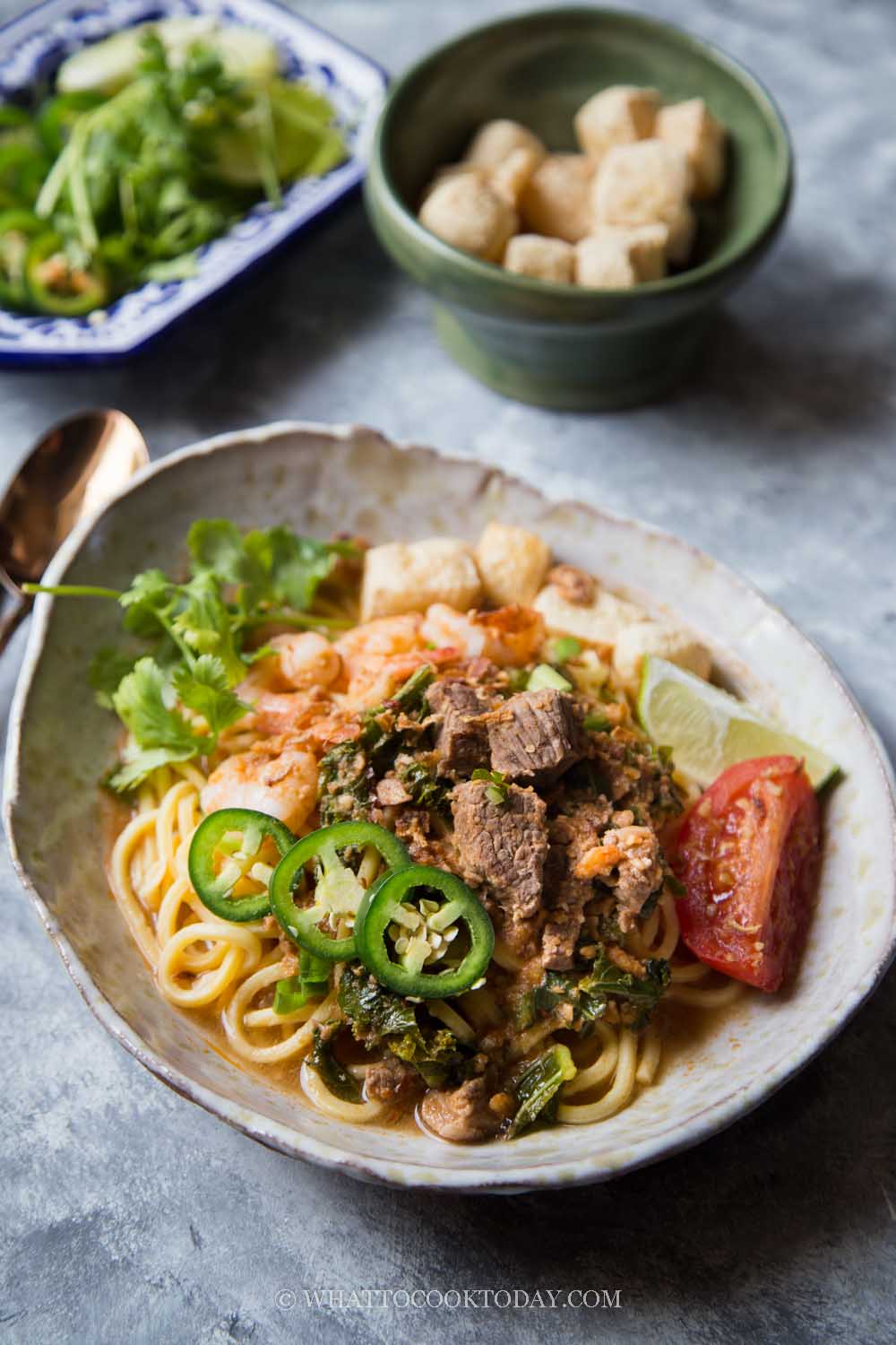 Mee Bandung Muar Malaysian Bandung Noodles