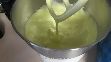 Steamed Pandan Sponge Cake (Whole-egg method, 4-ingredients only)