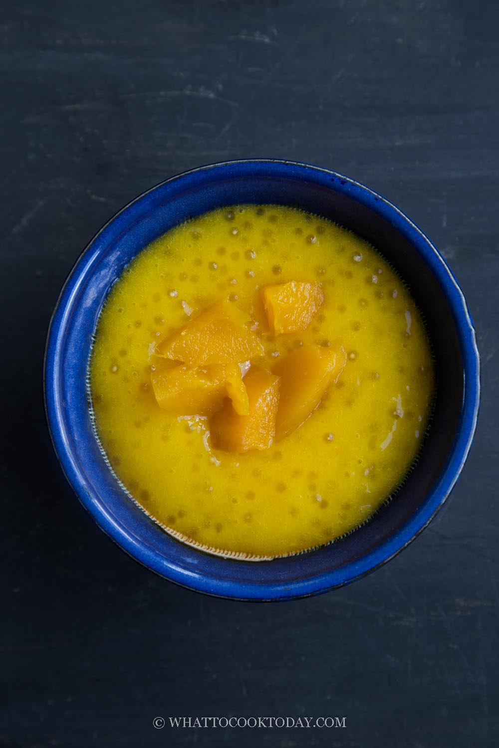 Super Easy Chinese Mango Sago Dessert