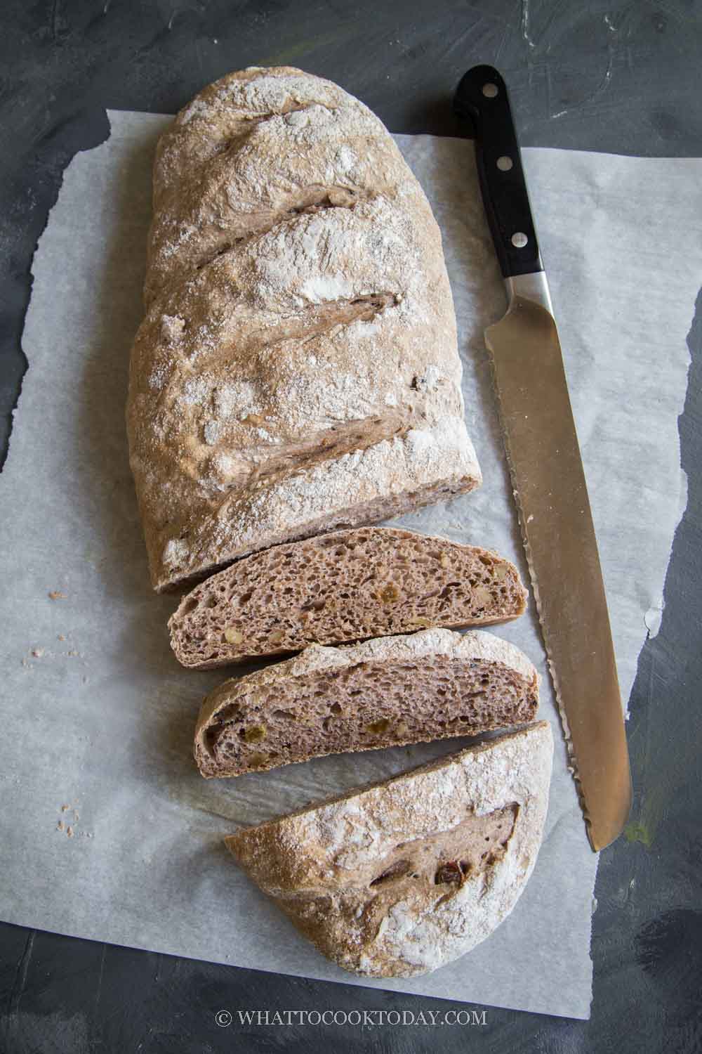 No Knead Whole Wheat Artisan Bread | Recipe | Crusty Bread Recipe