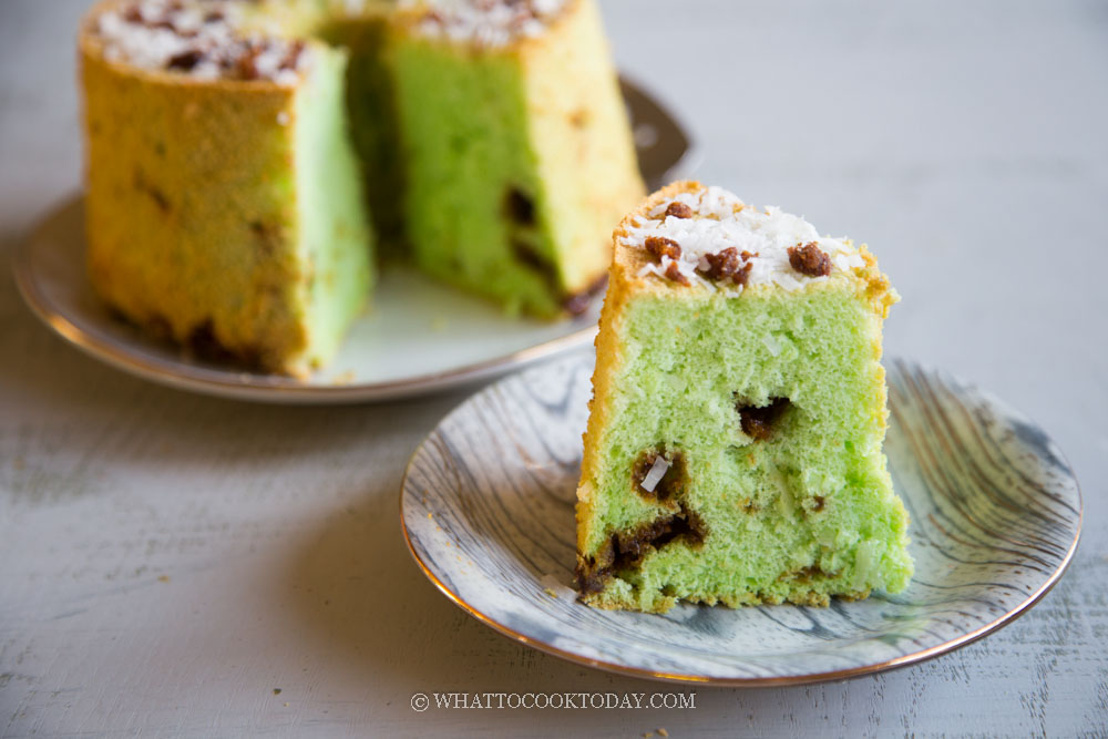 Ondeh Ondeh Chiffon Cake