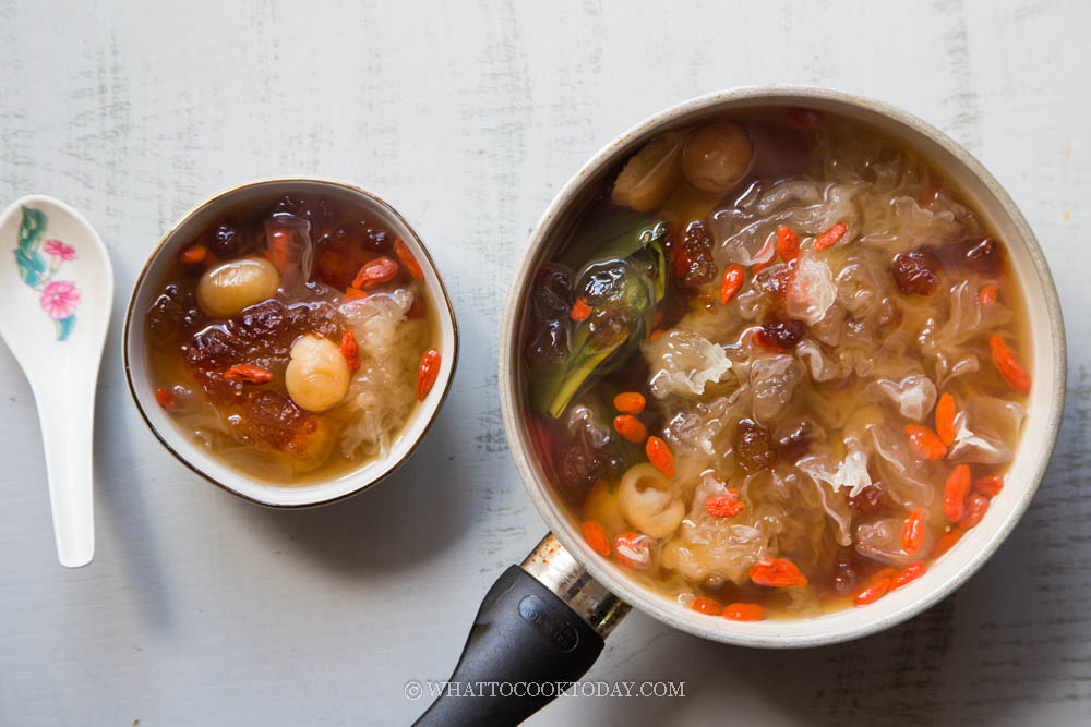 How To Make Peach Gum Tong Sui Dessert