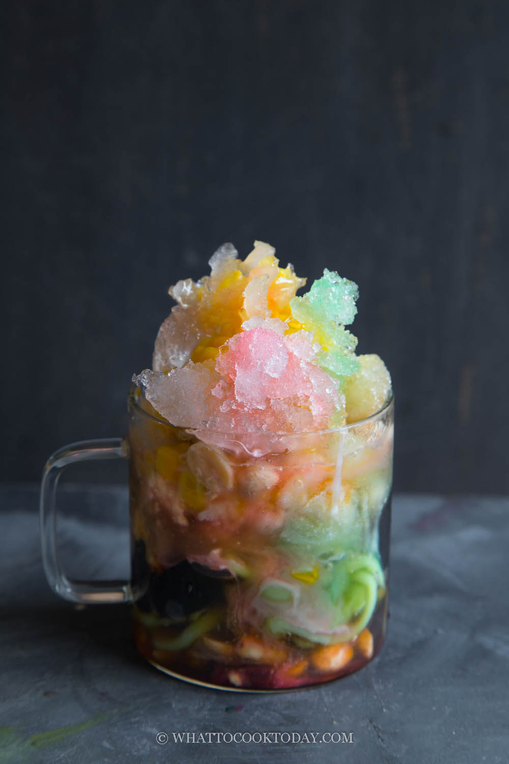 Refreshing Ice Kachang / Ais Kacang (Mixed Shaved Ice)