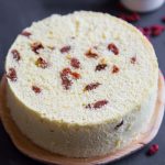 No-Bake Chiffon Cake with Goji Berries