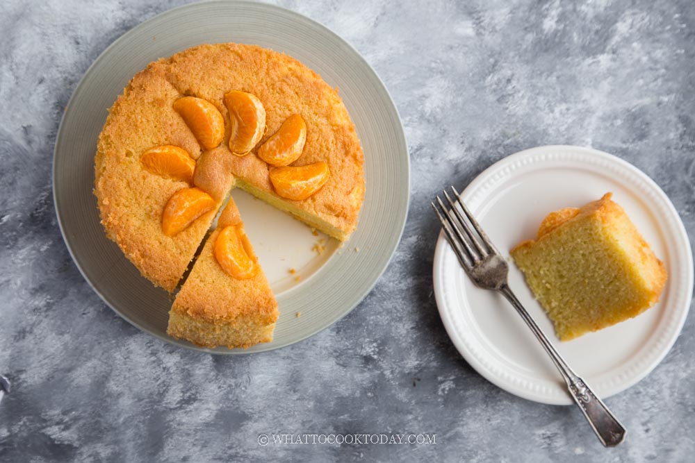 Buy ORANGE CAKE 350GM (Eggless) | Light and fluffy sponge cake filled rich  in orange flavour online from Lily Cakes