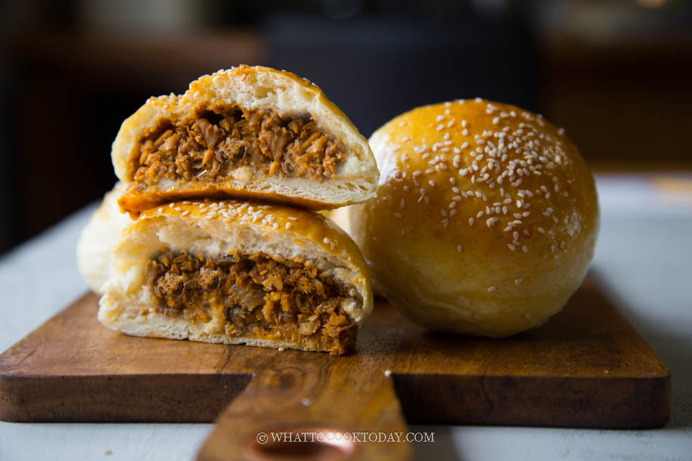 Spicy Sardine Baked Milk Buns (Bakery-Style)