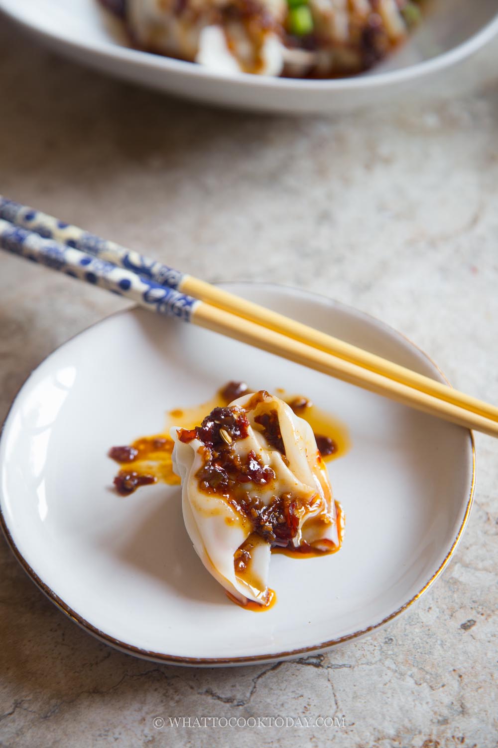 Spicy Wontons in Chilli Sauce - Din Tai Fung!