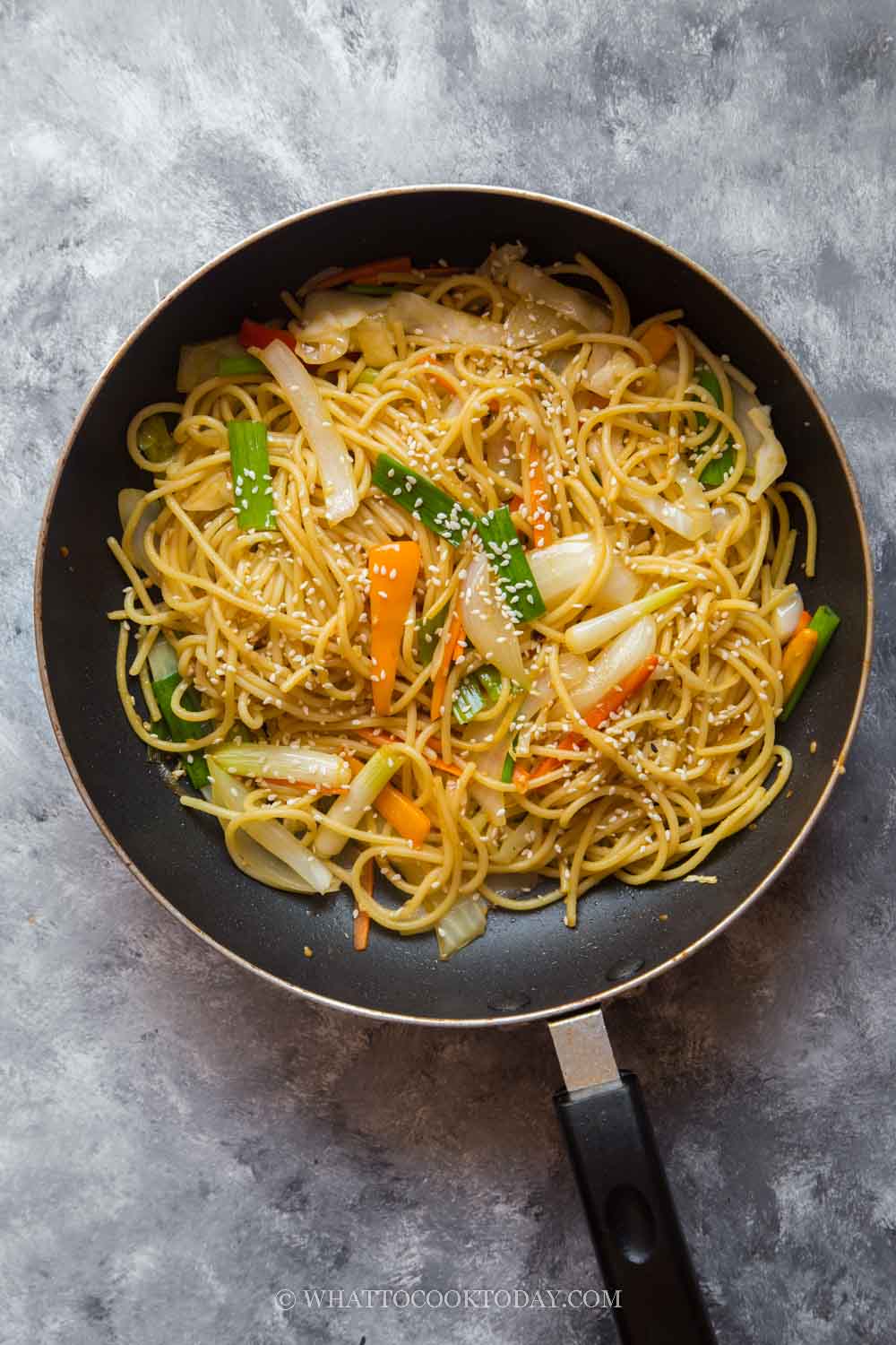 Super Easy Indo-Chinese Hakka Noodle