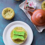 Pandan Mochi Sponge Cupcakes (Gluten-Free, Dairy-Free)