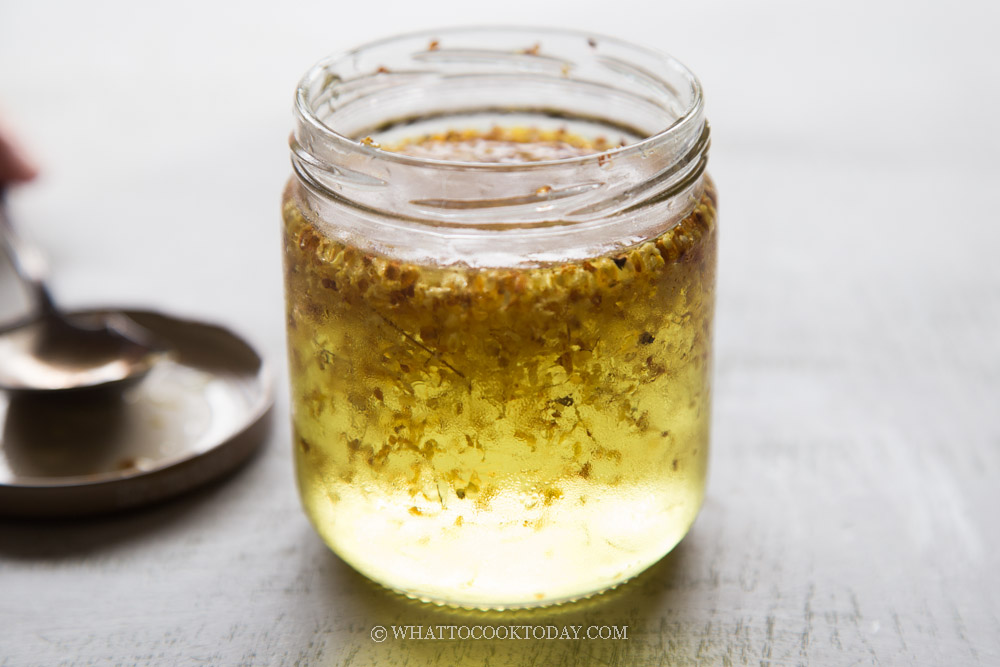 How To Make Simple Osmanthus Syrup